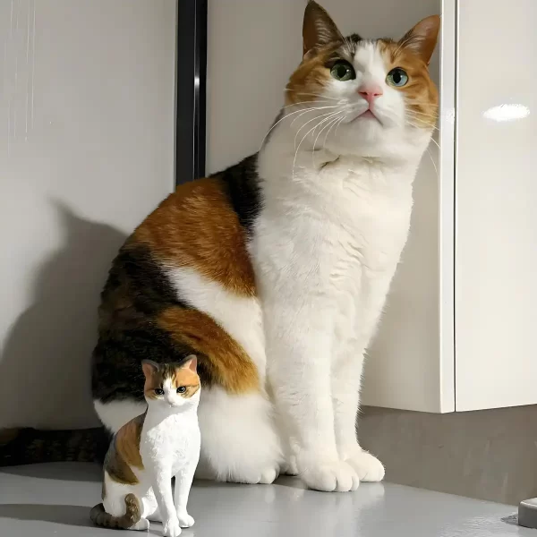 Custom pet full-body statues, for all cats and dogs